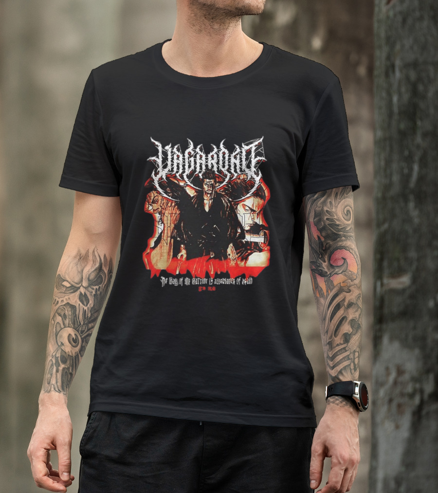 Vagabond Warrior Resolute Acceptance Of Death Manga T-Shirt