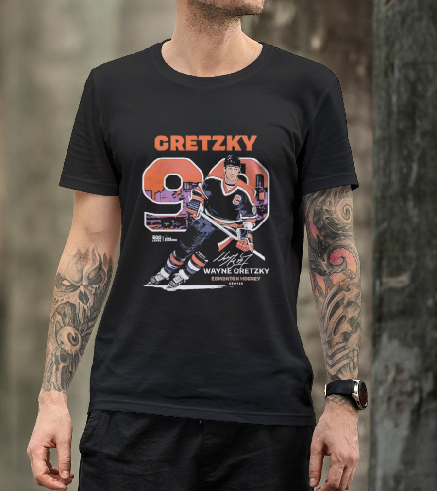 Wayne Gretzky 99 Edmonton Hockey T-Shirt