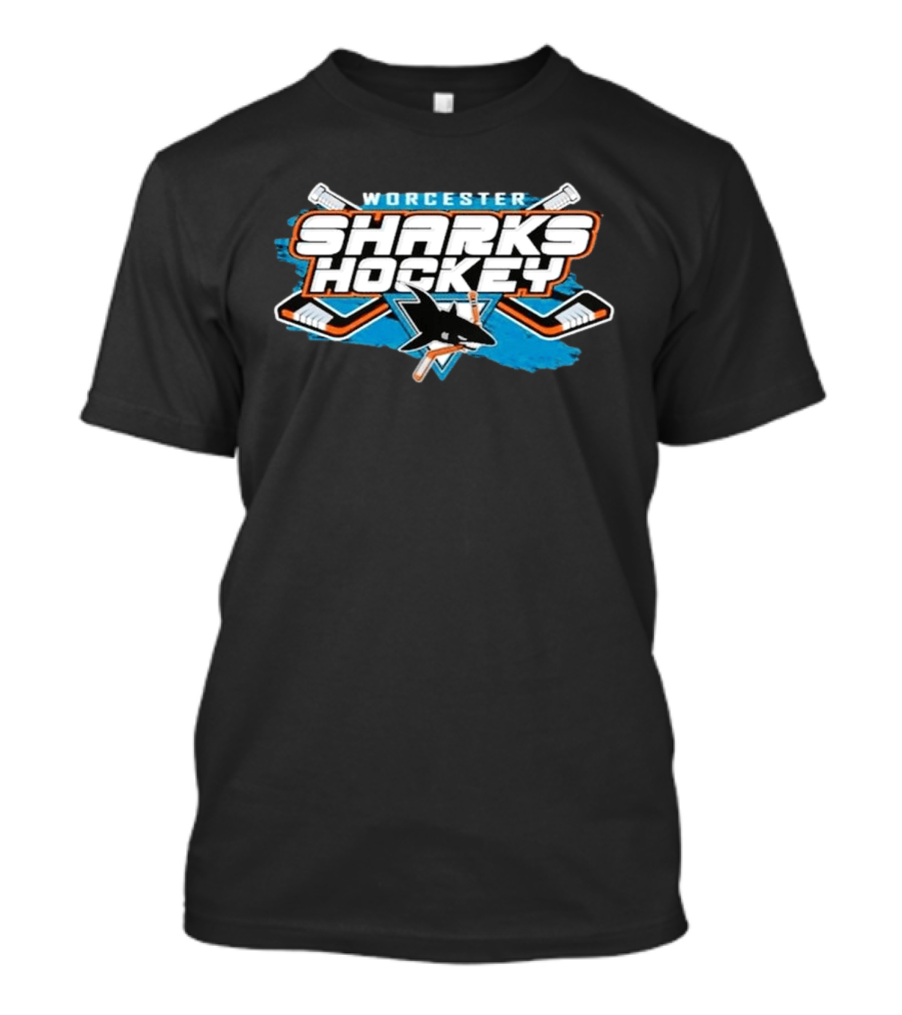 Worcester Sharks Hockey Logo Kottman T-Shirt