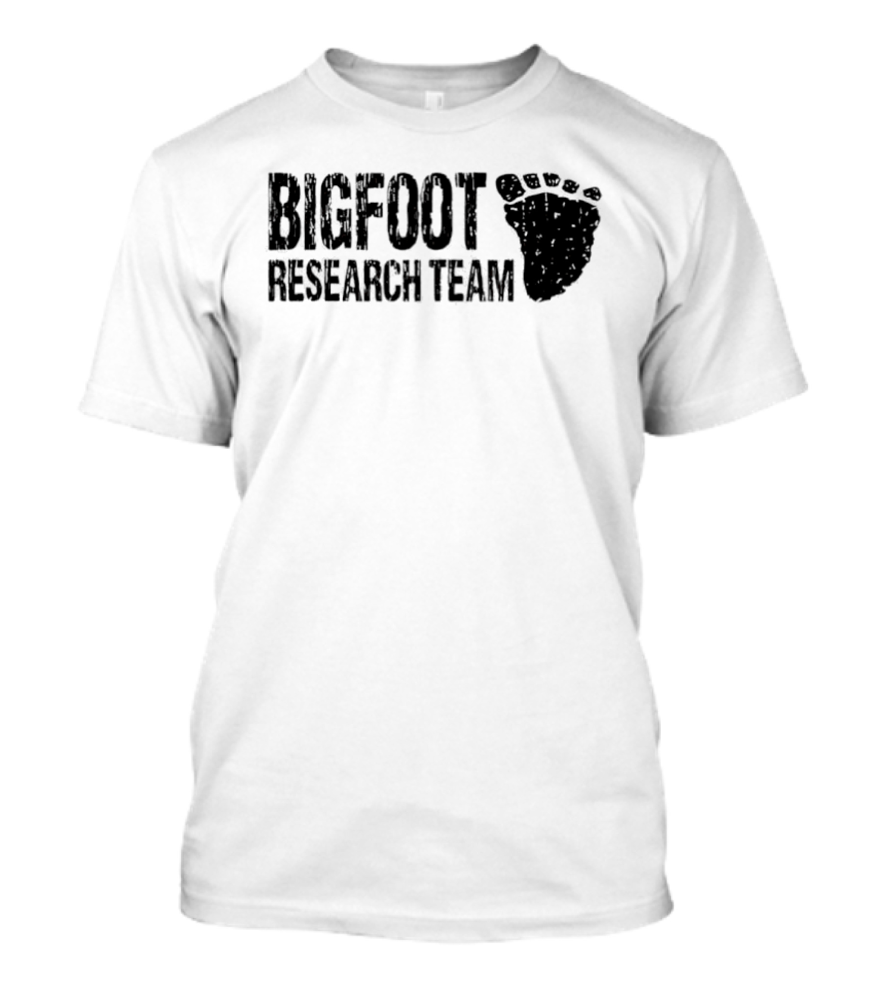 Bigfoot Research Team Footprint T-Shirt