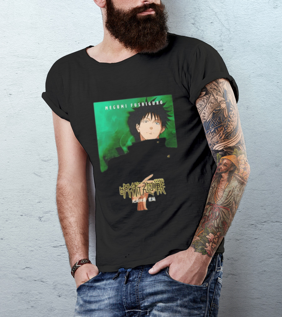 Jujutsu Kaisen Megumi Fushiguro The Culling Game Arc Season 3 T-Shirt