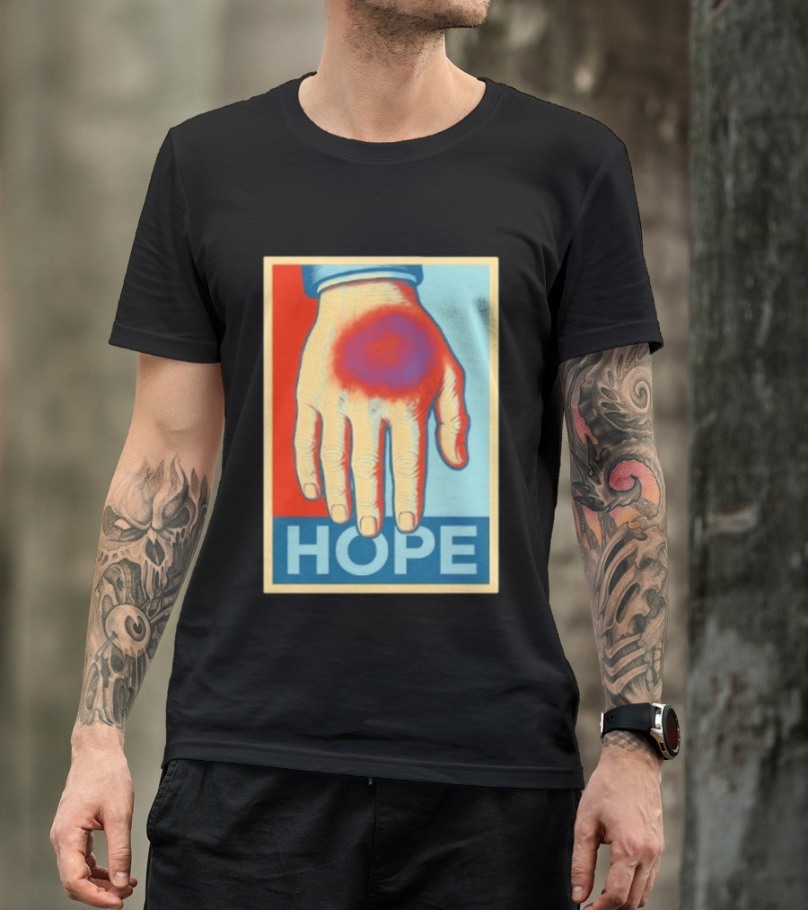 Trump Hope Hand Pop Art Style Springs Eternal T-Shirt