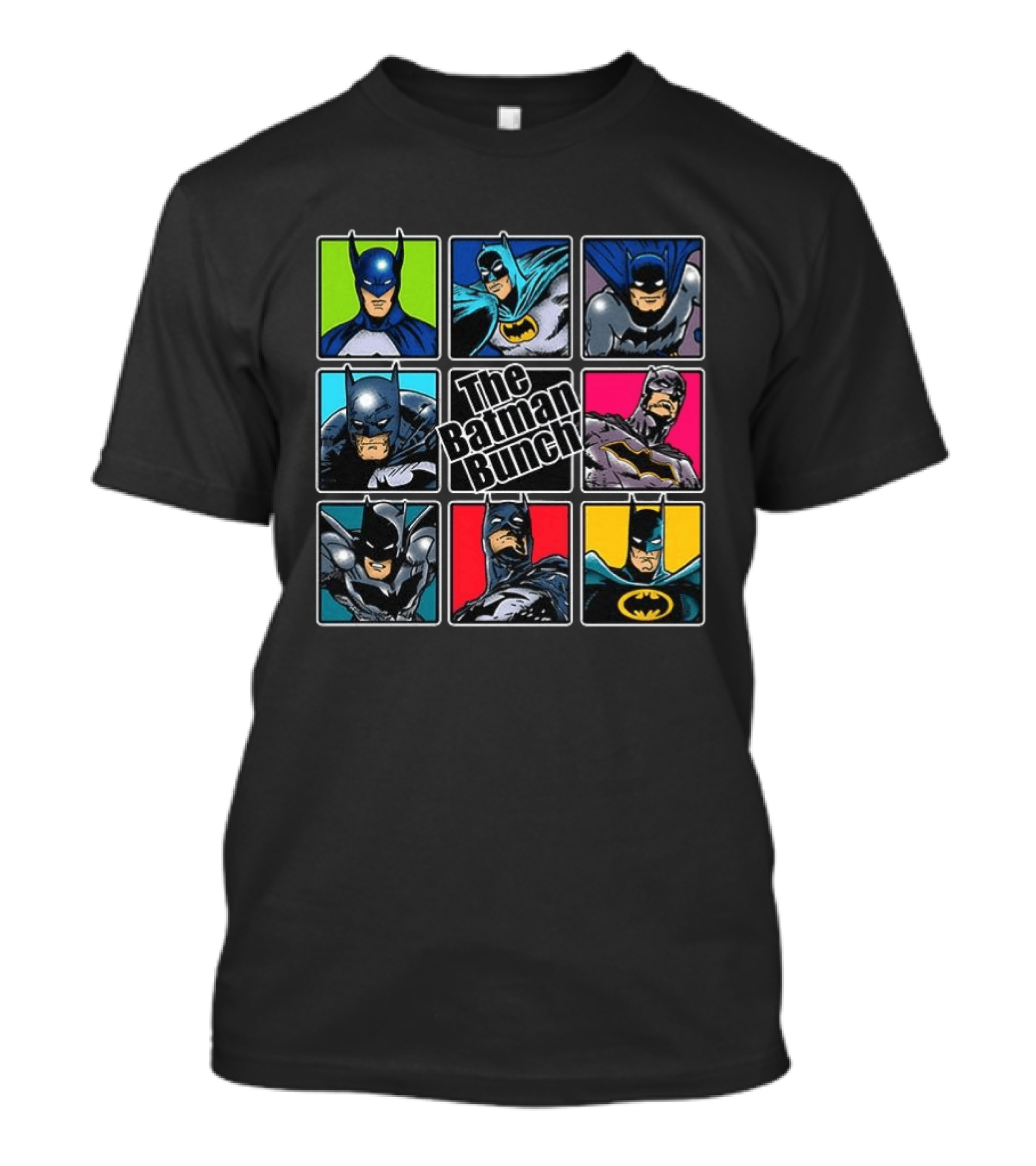 The Batman Bunch Dark Knight DC Comics Collection T-Shirt