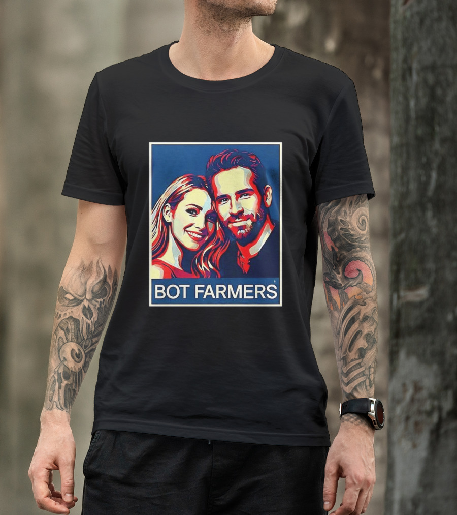 BOT FARMERS Hope Obama T-Shirt