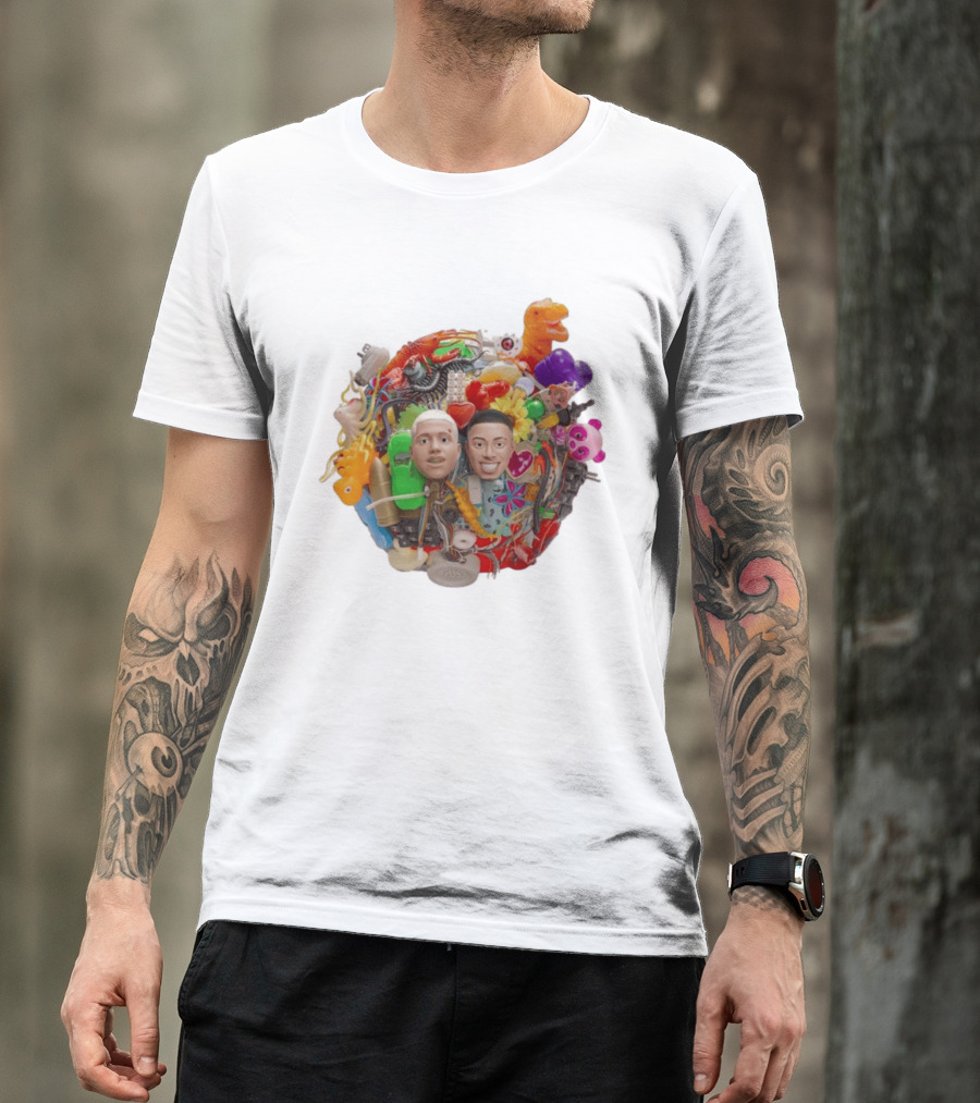 Camiseta Colapso Global TETO WIU Eclectic Toy Collage T-Shirt