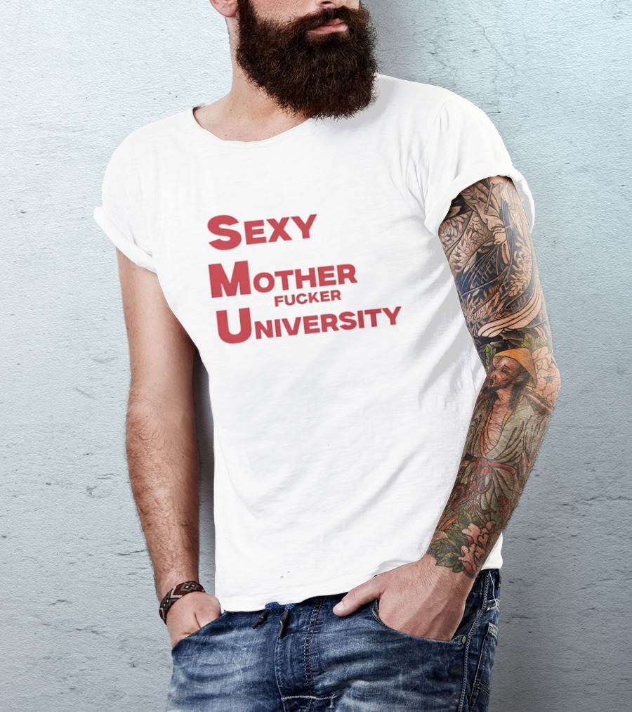 Sexy Mother Fucker University SMU Football T-Shirt