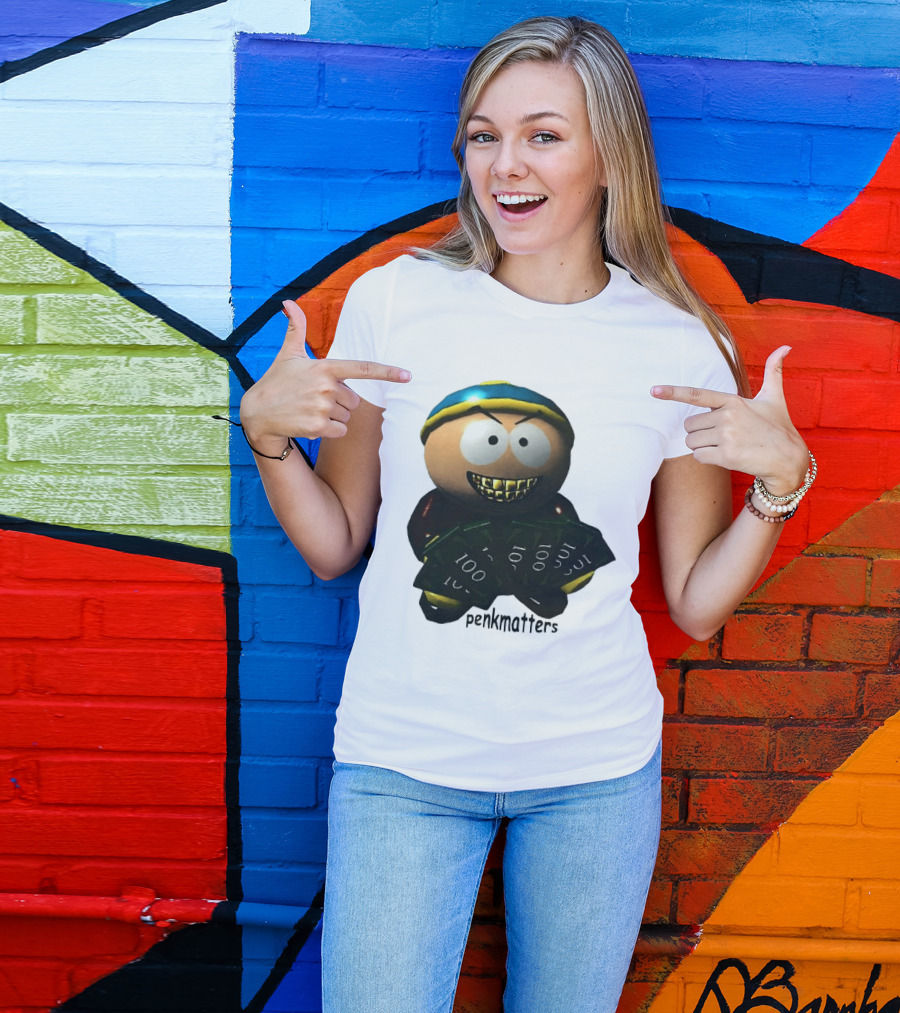 Eric Cartman Penkmatters Money Grinning South Park T-Shirt