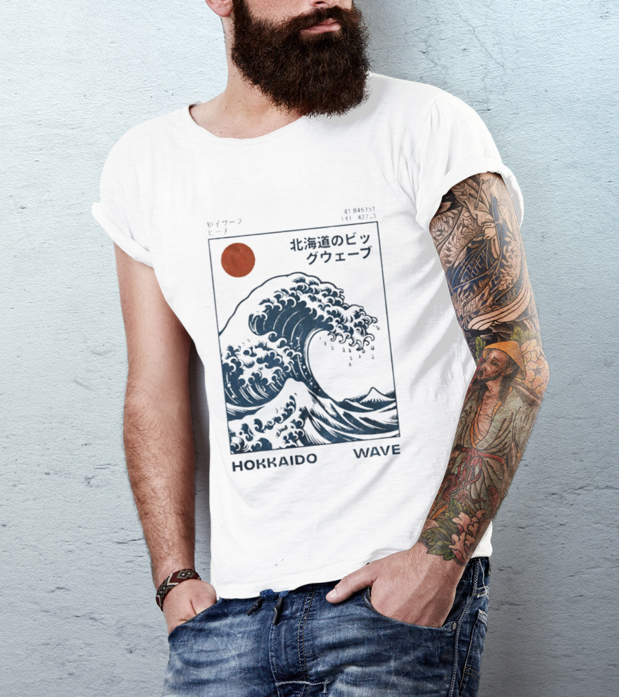 Hokkaido Wave Japan T-Shirt