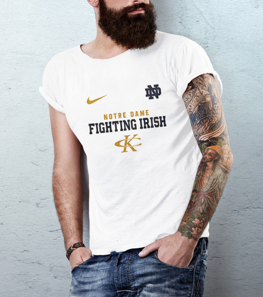 Notre Dame Fighting Irish Nike Kenny Chesney No Shoes Nation 1887 ND T-Shirt