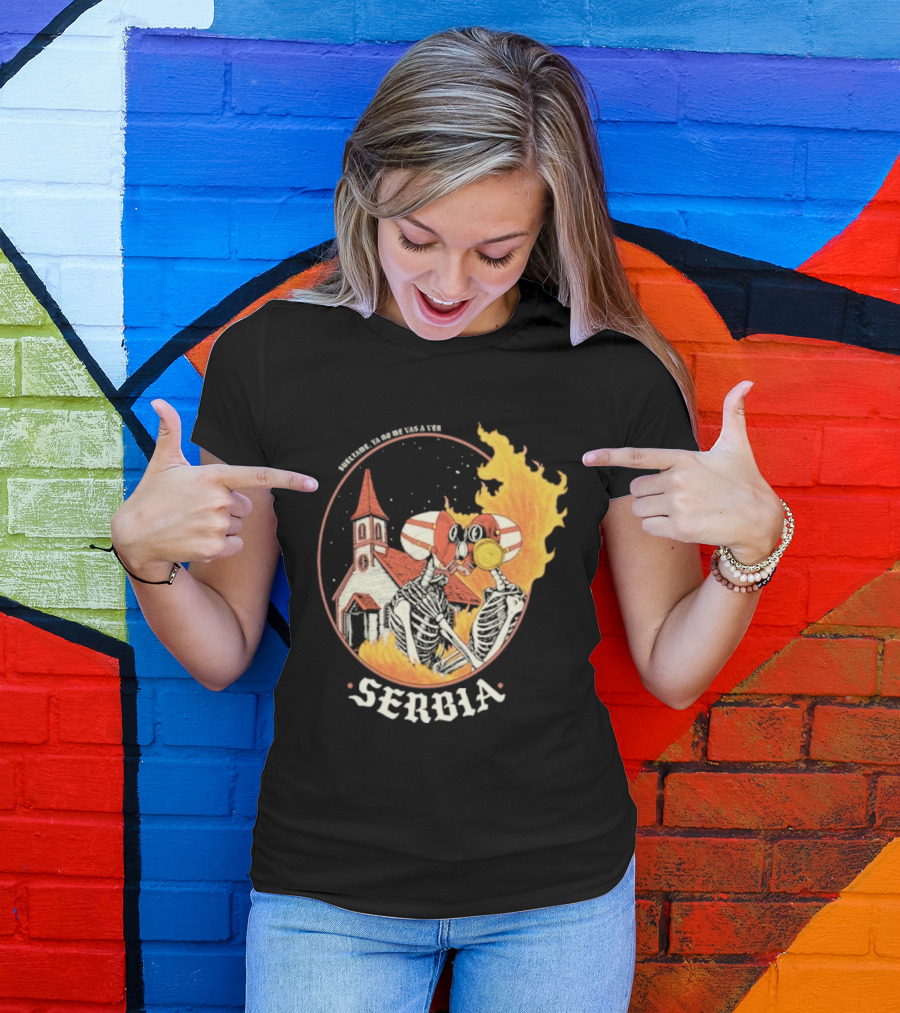 Amor De Verano Sueltame 2026 Serbia Church Fire T-Shirt