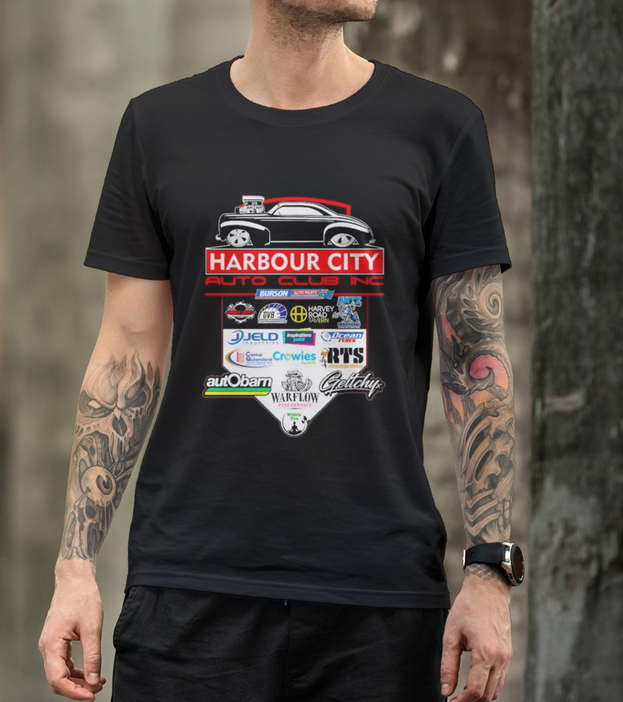 Harbour City Auto Club Burson Central Queensland Crowies Paints Inspirations Paints Wurth Ocean Tyres 2026 T-Shirt