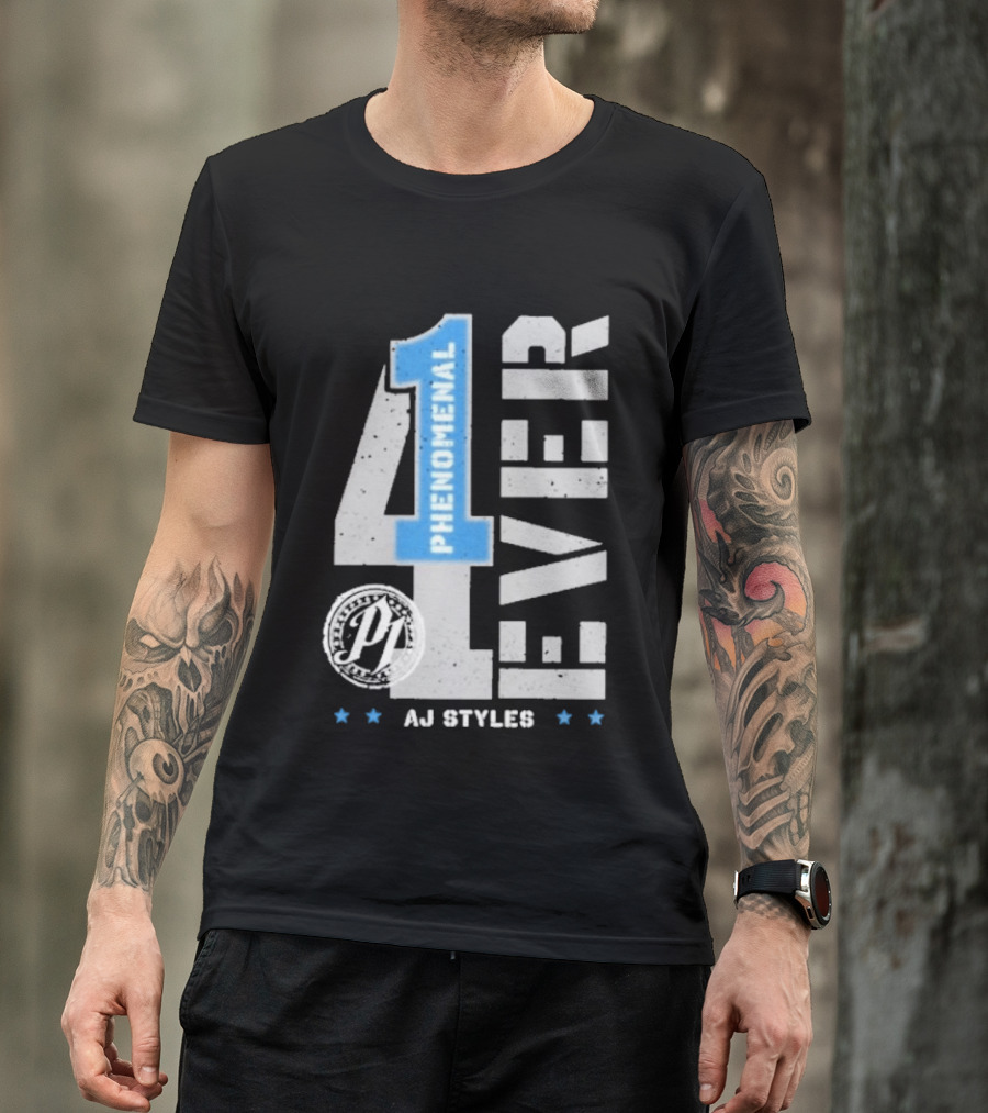 AJ Styles Phenomenal 1 Forever WWE T-Shirt
