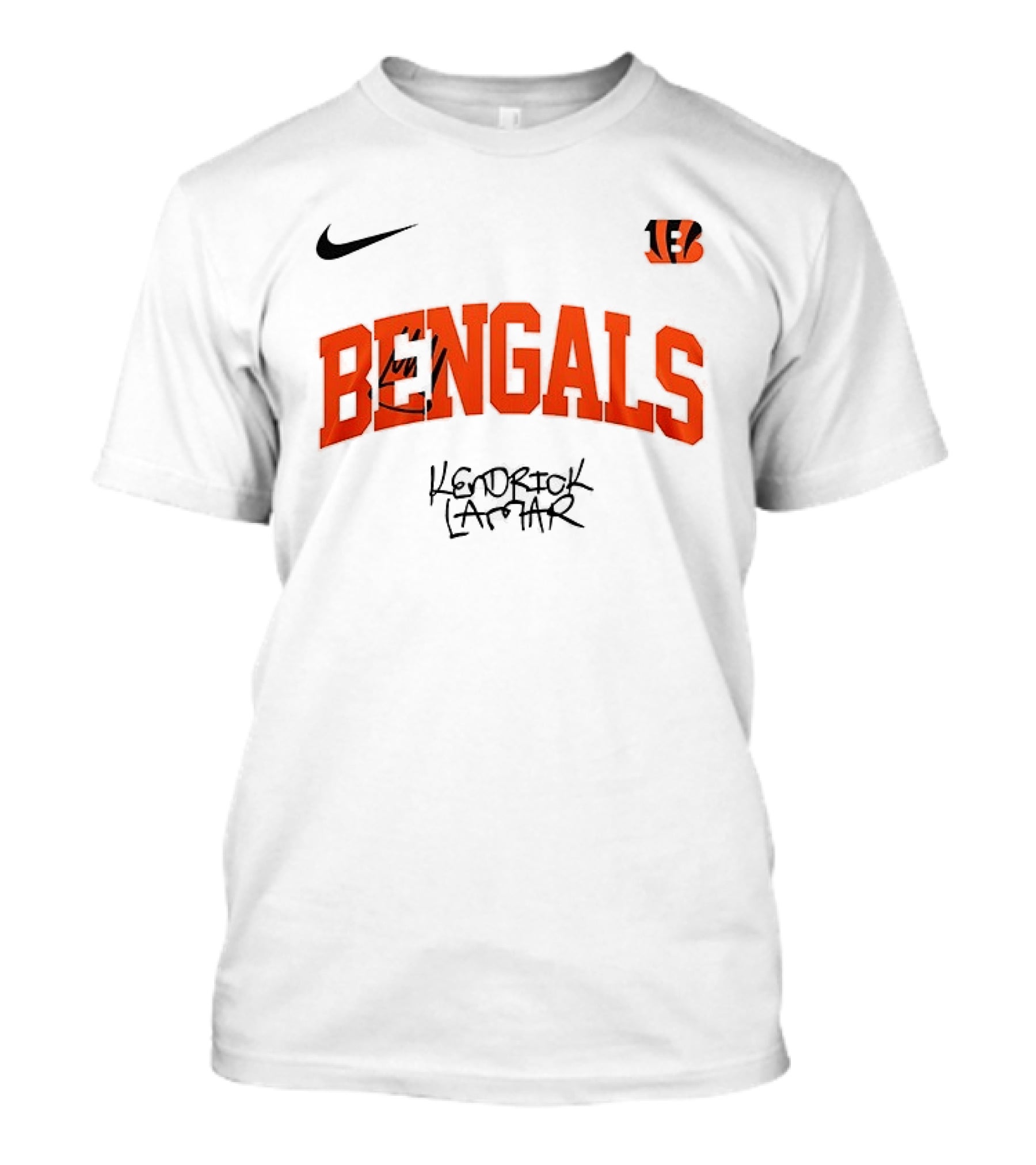 Cincinnati Bengals Kendrick Lamar King Kunta Collaboration Nike 16 T-Shirt