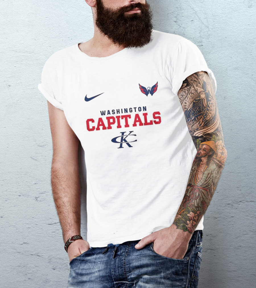 Nike Washington Capitals Kenny Chesney No Shoes Nation Tour T-Shirt