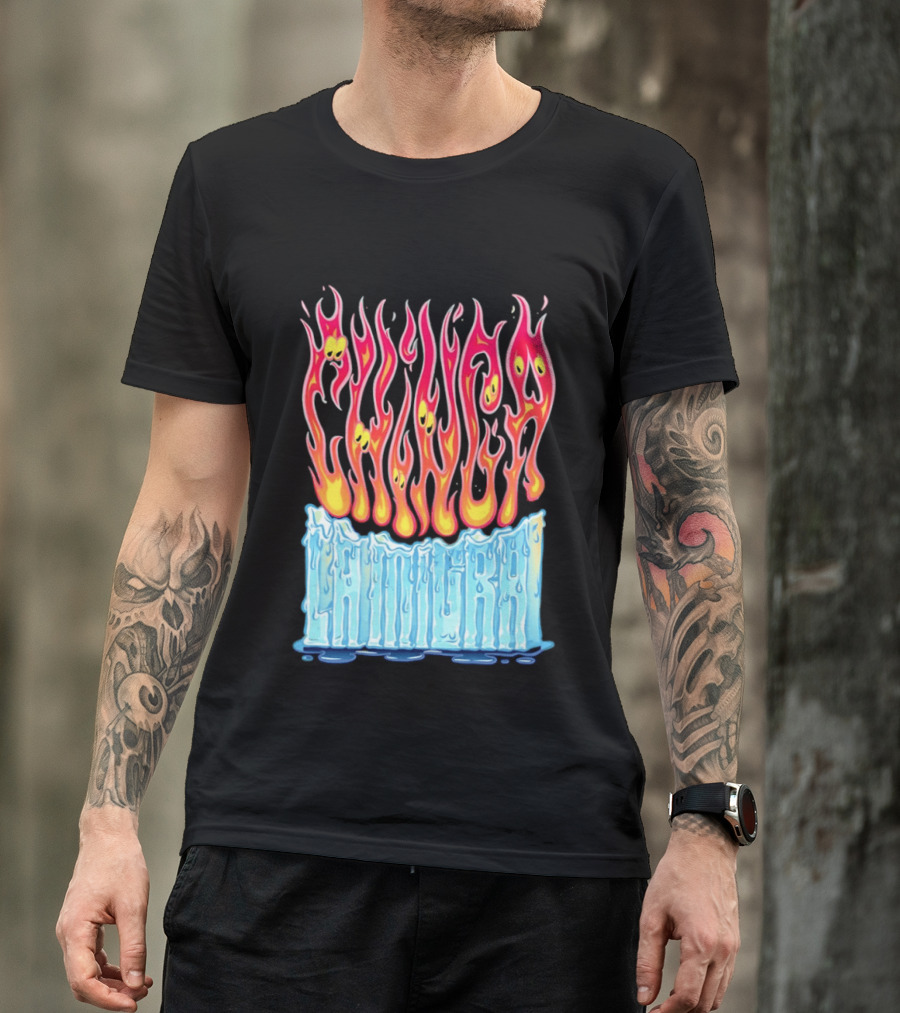 Chili Chimichanga Ice Fire Fusion Melting Pantera T-Shirt