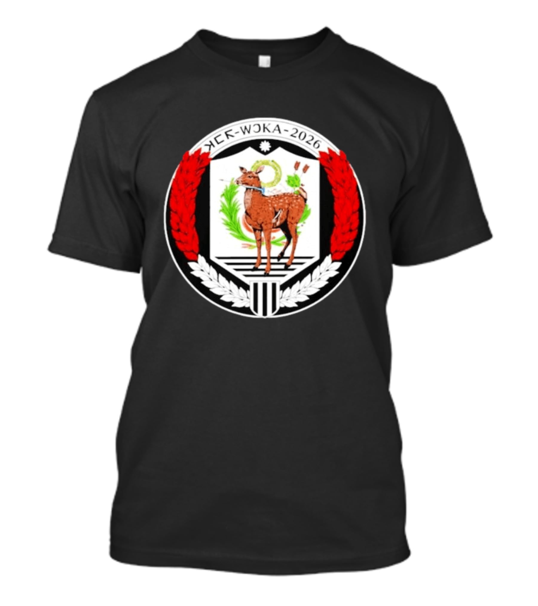 My Chemical Romance Peru Moat Deer 2026 Red Wreath T-Shirt