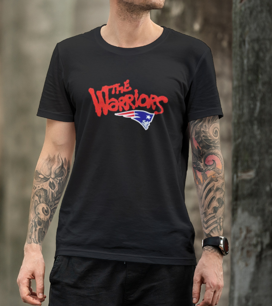 The Warriors New England Patriots Football Team T-Shirt