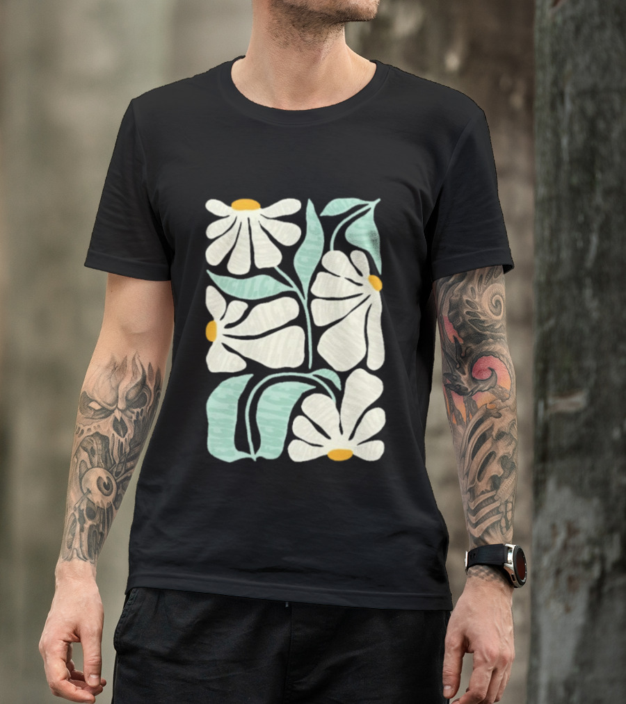 Subtle Ice Floral Fuck Blossoms T-Shirt