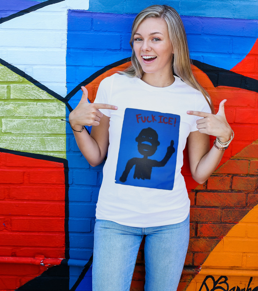 Kid Cudi Protest Message Blue T-Shirt