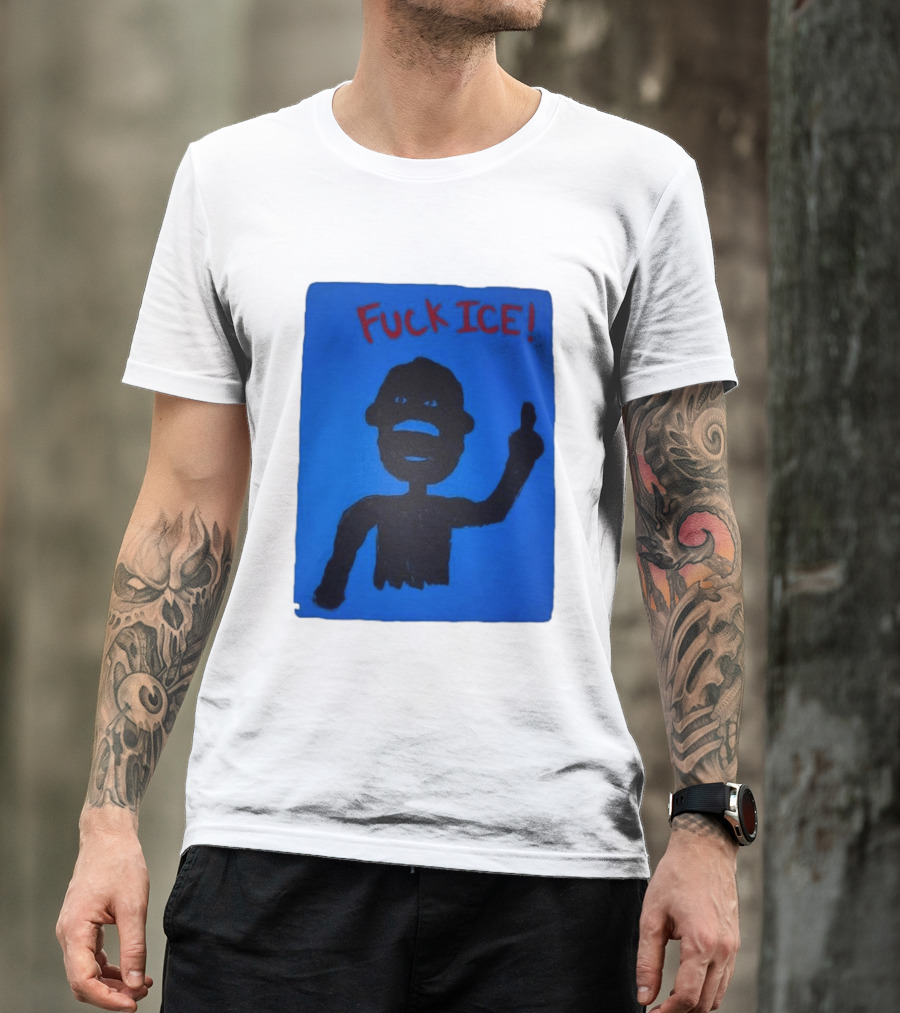 Kid Cudi Protest Message Blue T-Shirt
