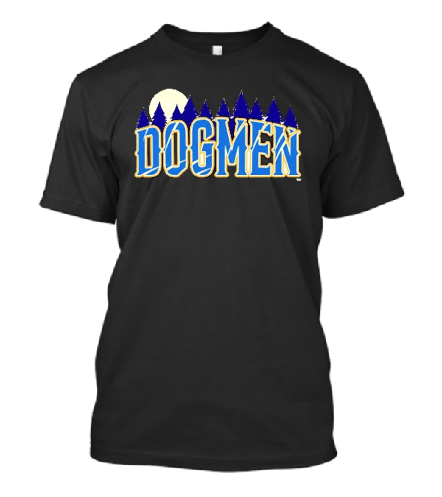 Michigan Dogmen Midnight Forest Wordmark T-Shirt