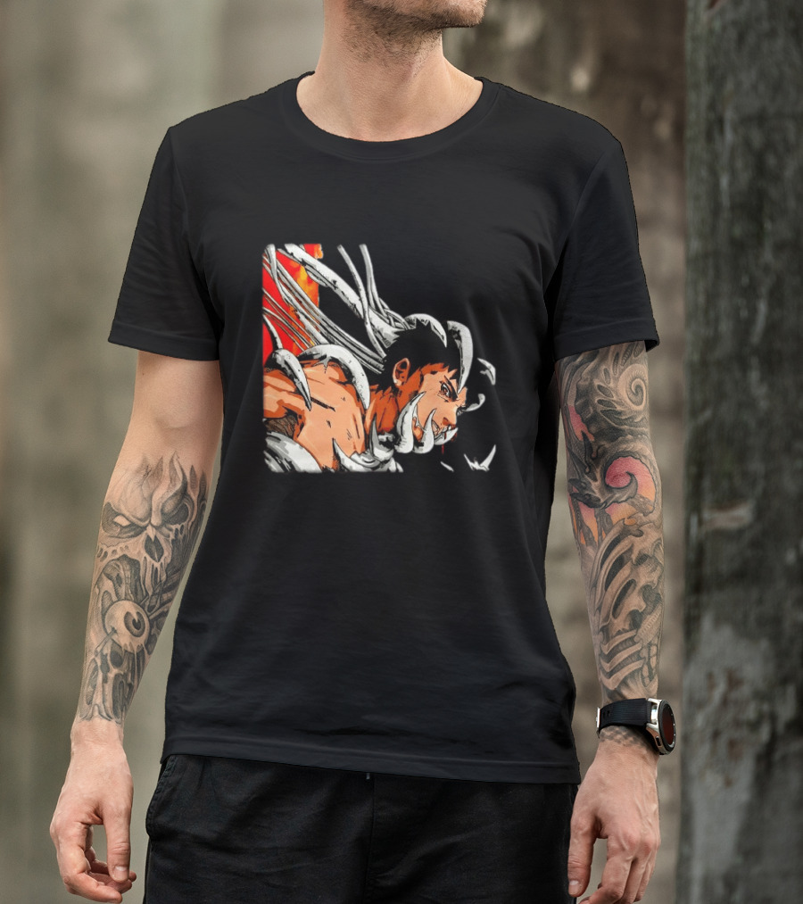 Obito Battle Mode Fourth Great Ninja War Scene Naruto Anime T-Shirt