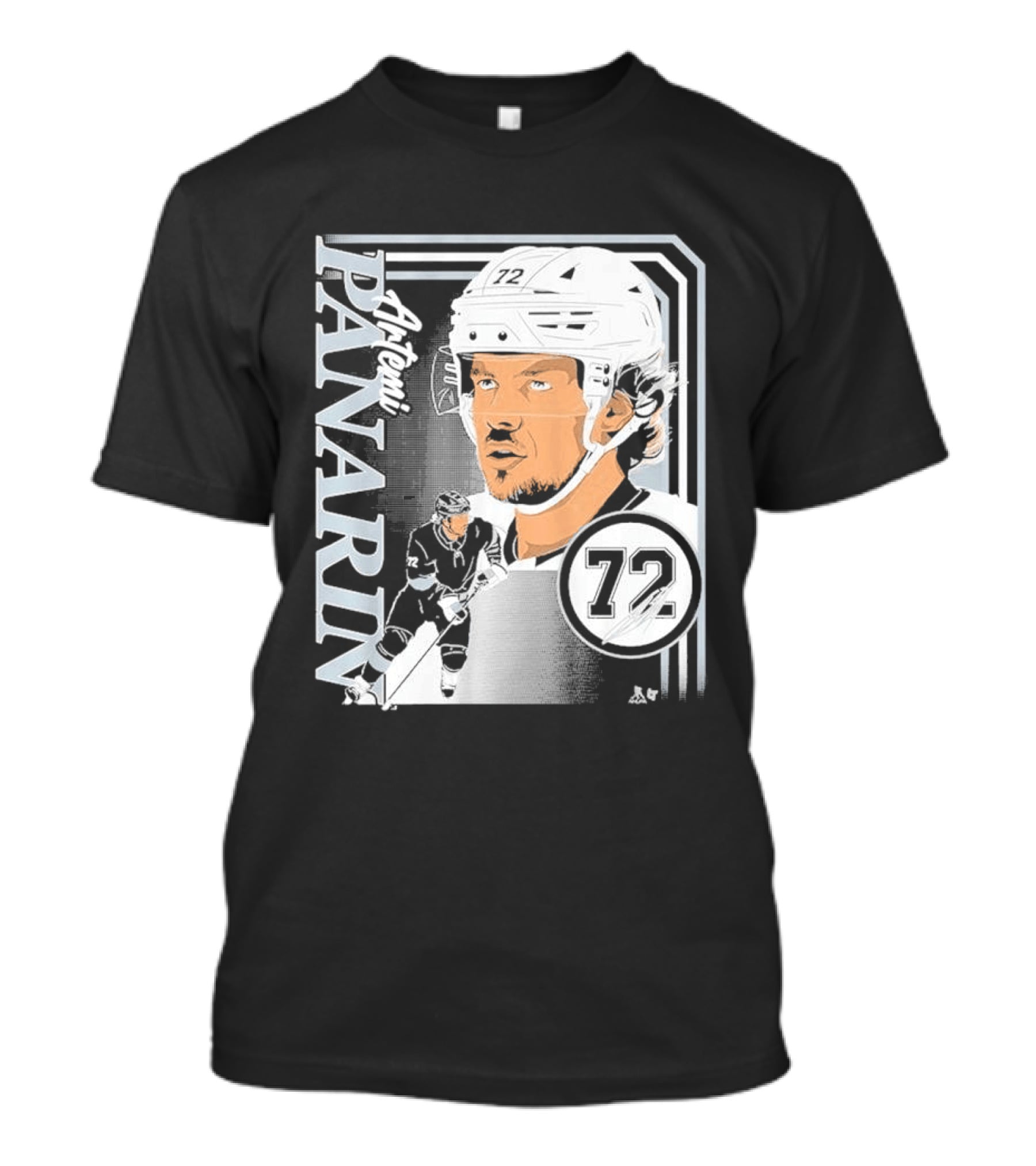 Artemi Panarin 72 LA Hockey Frame T-Shirt