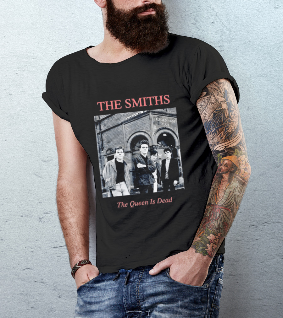 The Smiths The Queen Is Dead Salford Lads Club Stephen Wright T-Shirt