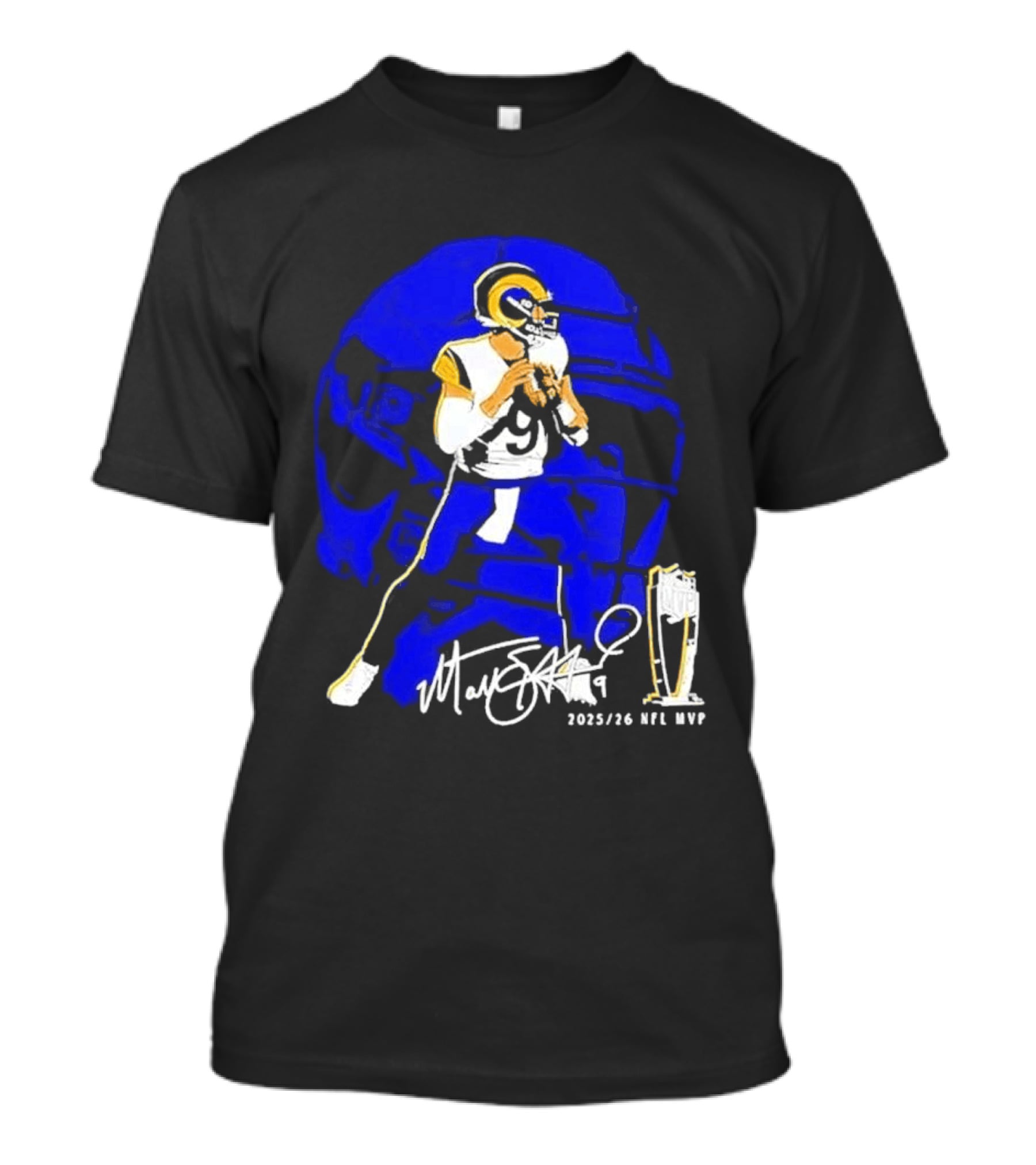 Matthew Stafford LA Rams 2025 26 NFL MVP T-Shirt
