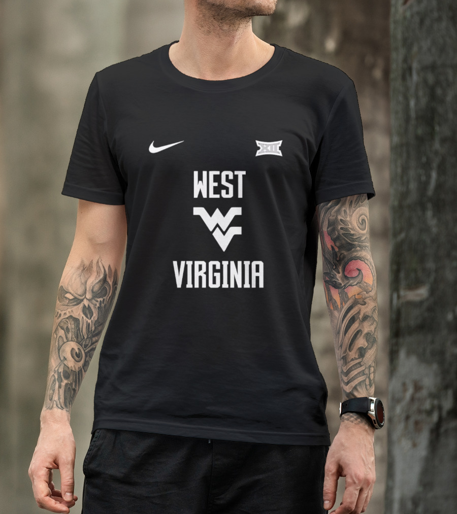 West Virginia Mountaineers Nike Big 12 Basketball T-Shirt