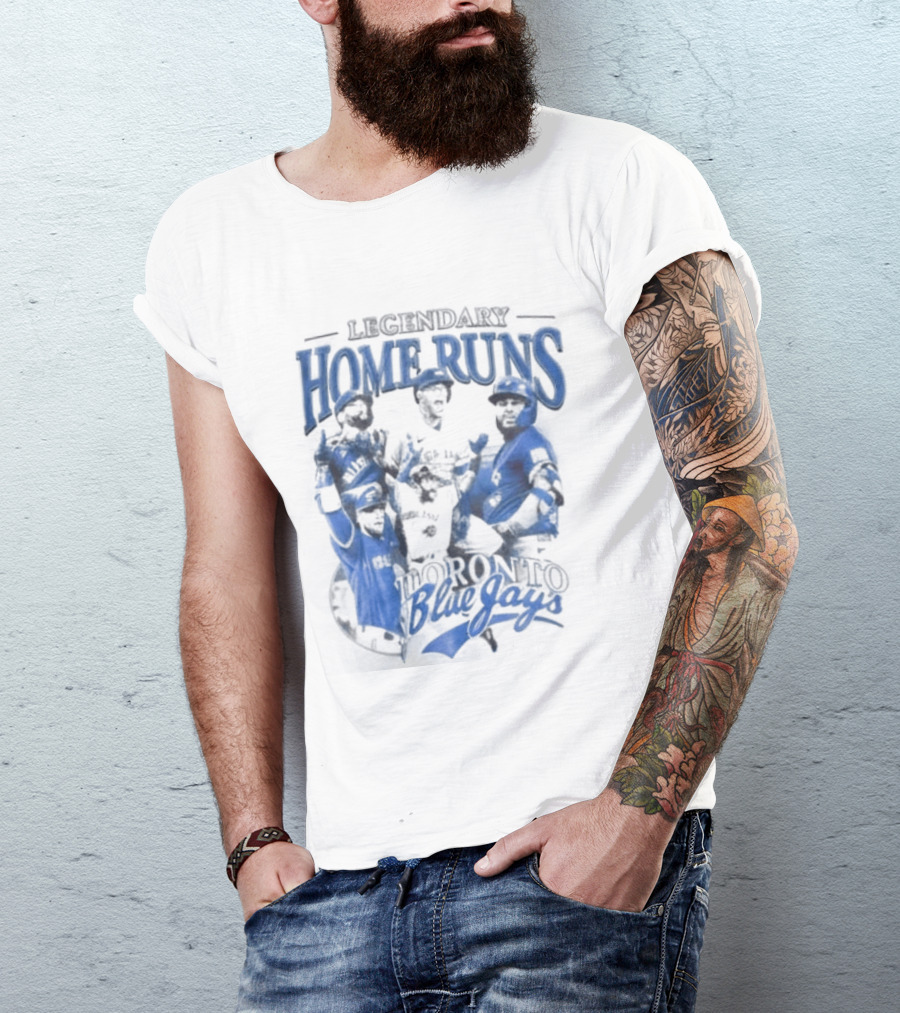 Toronto Blue Jays Legendary Home Runs 2026 Collection T-Shirt