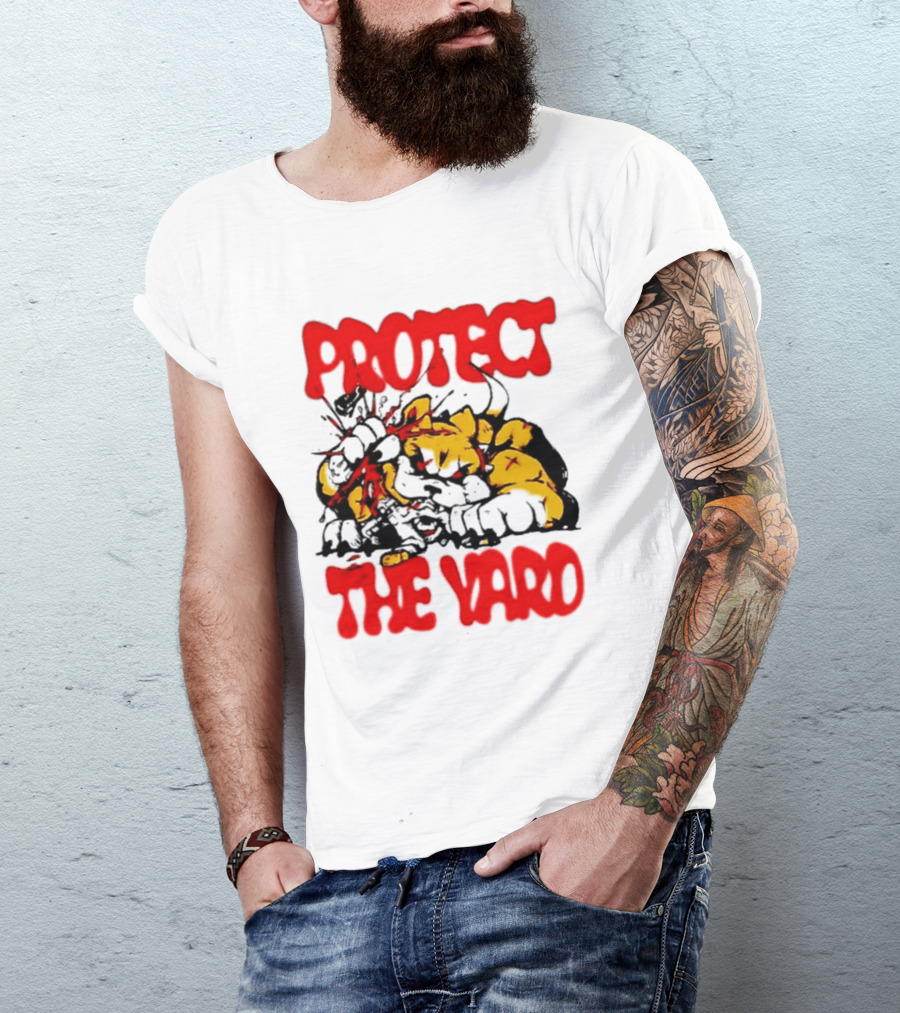 Protect The Yard Aggressive Dog Fighting T-Shirt