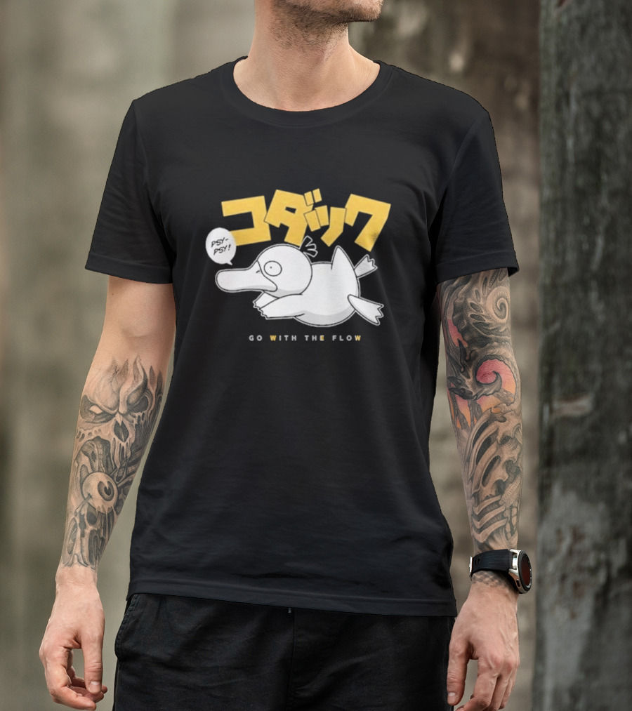 Pokémon Psyduck Go With The Flow T-Shirt