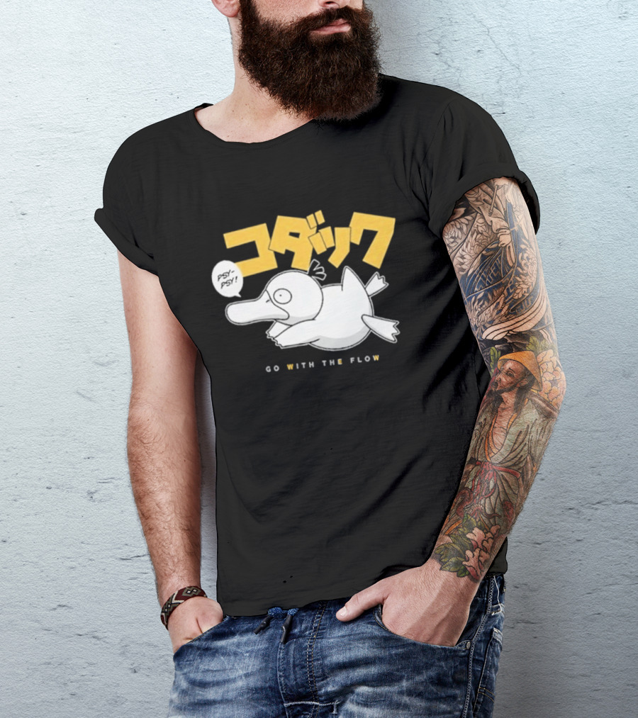 Pokémon Psyduck Go With The Flow T-Shirt