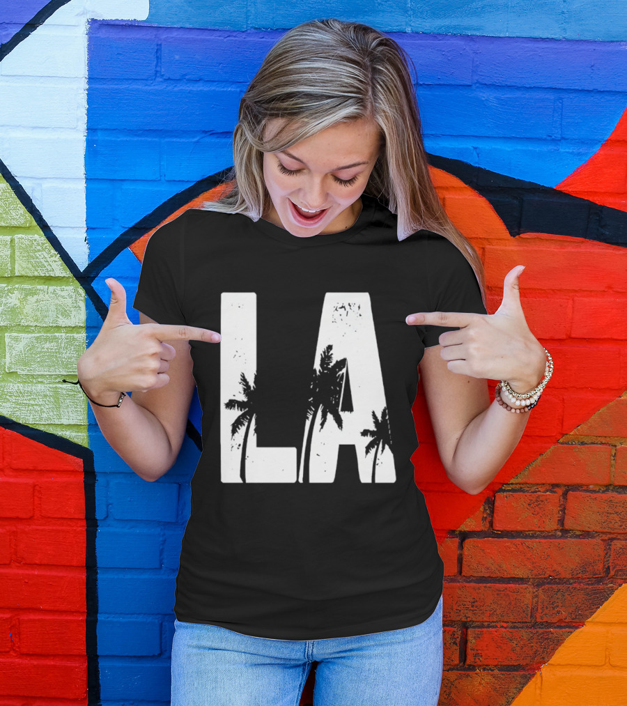 LA Los Angeles Palm Trees T-Shirt