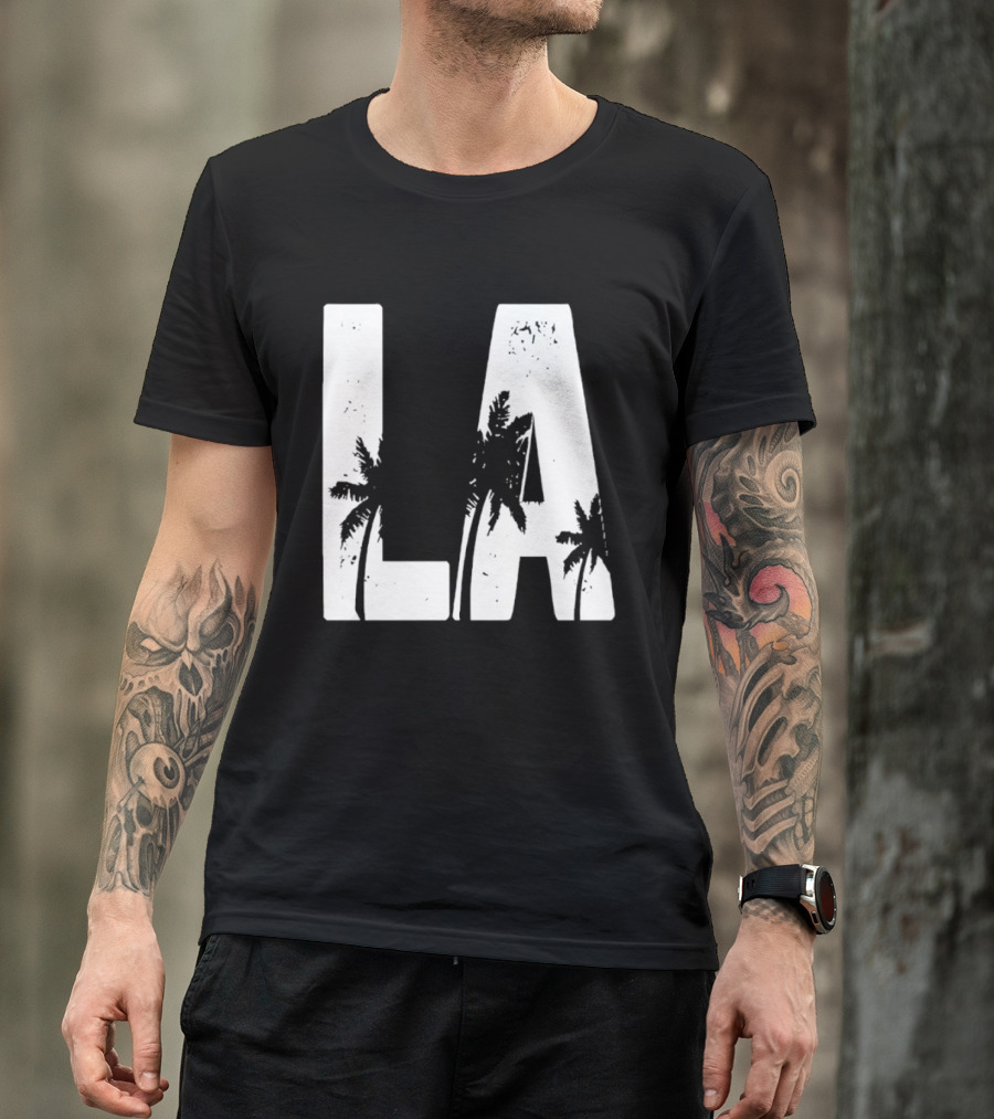 LA Los Angeles Palm Trees T-Shirt