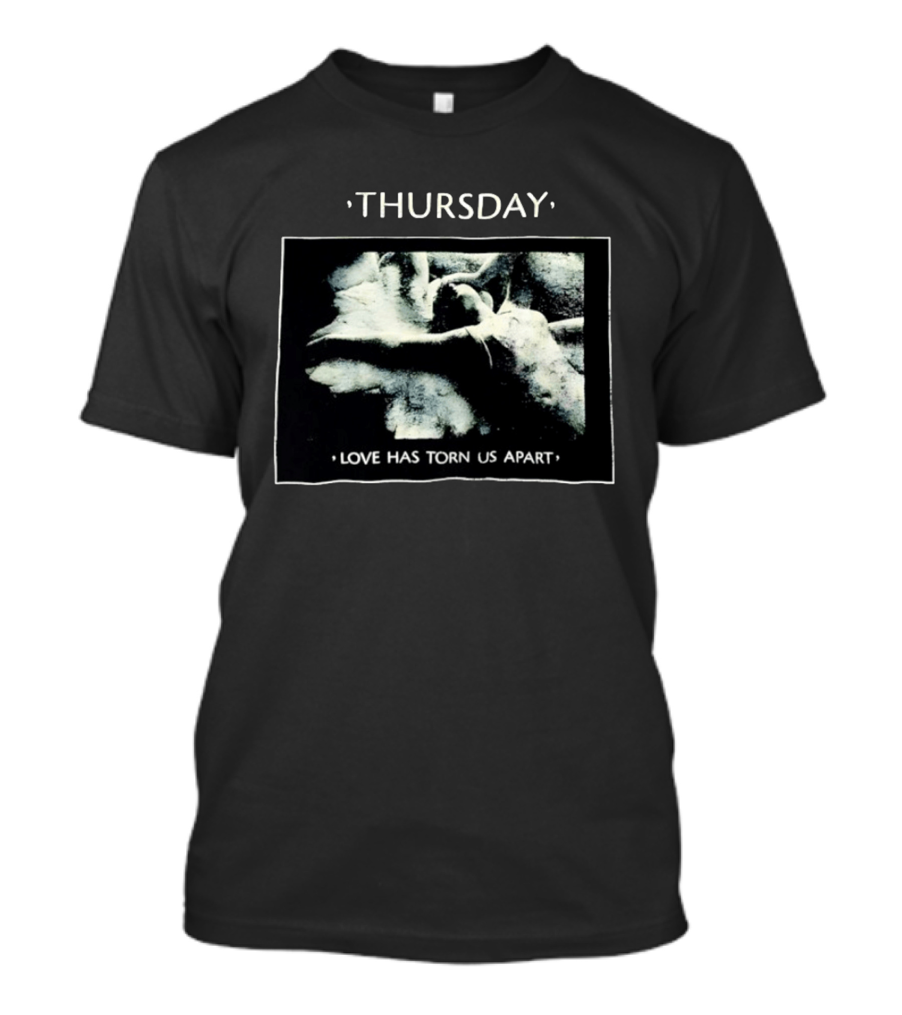 Thursday Love Has Torn Us Apart Angel Statue T-Shirt