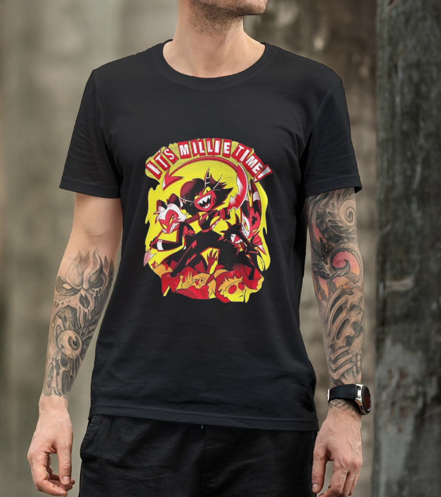 Spindlehorse It's Millie Time Helluva Boss Characters T-Shirt