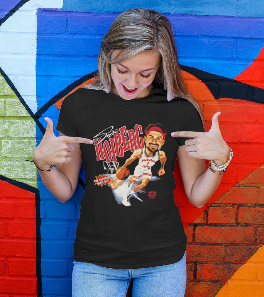 Sam Hoiberg Basketball Caricature The Ultimate Glue Guy T-Shirt