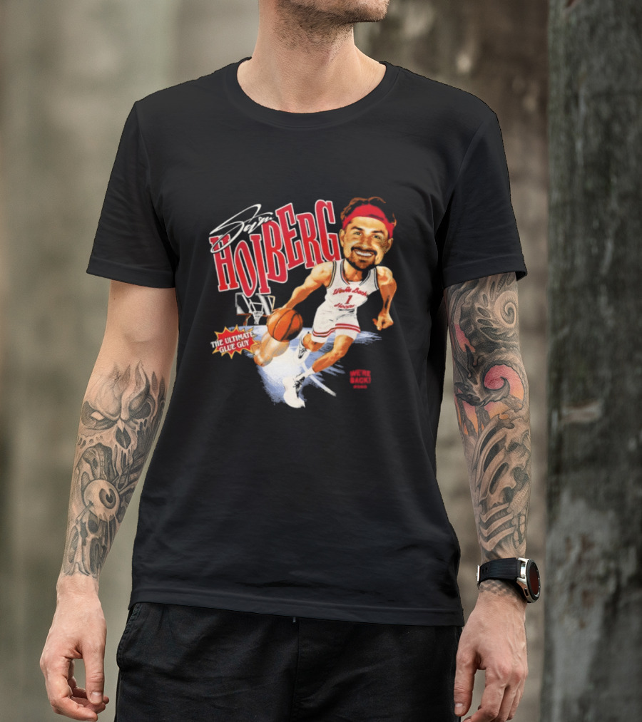Sam Hoiberg Basketball Caricature The Ultimate Glue Guy T-Shirt