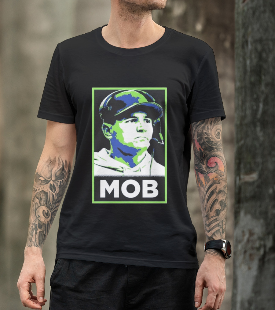 Seattle Seahawks MOB Coach Iconic Headset T-Shirt