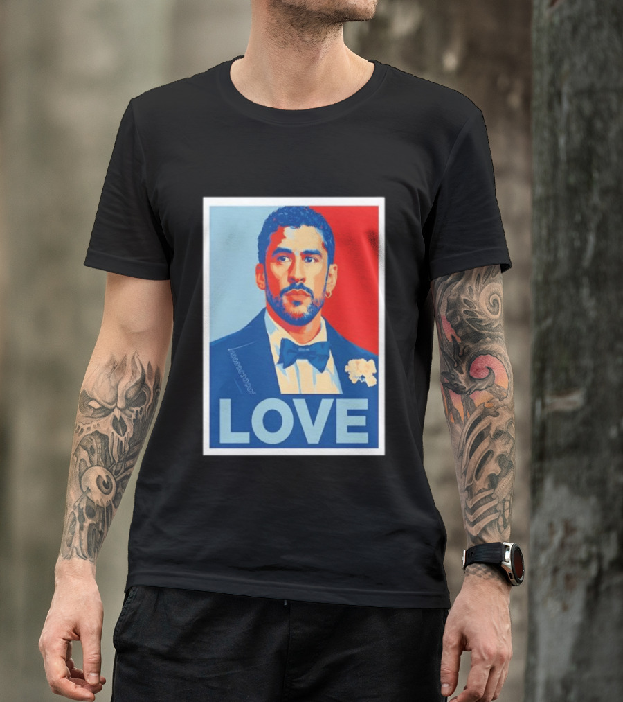 Bad Bunny LOVE Puerto Rico Super Benito T-Shirt