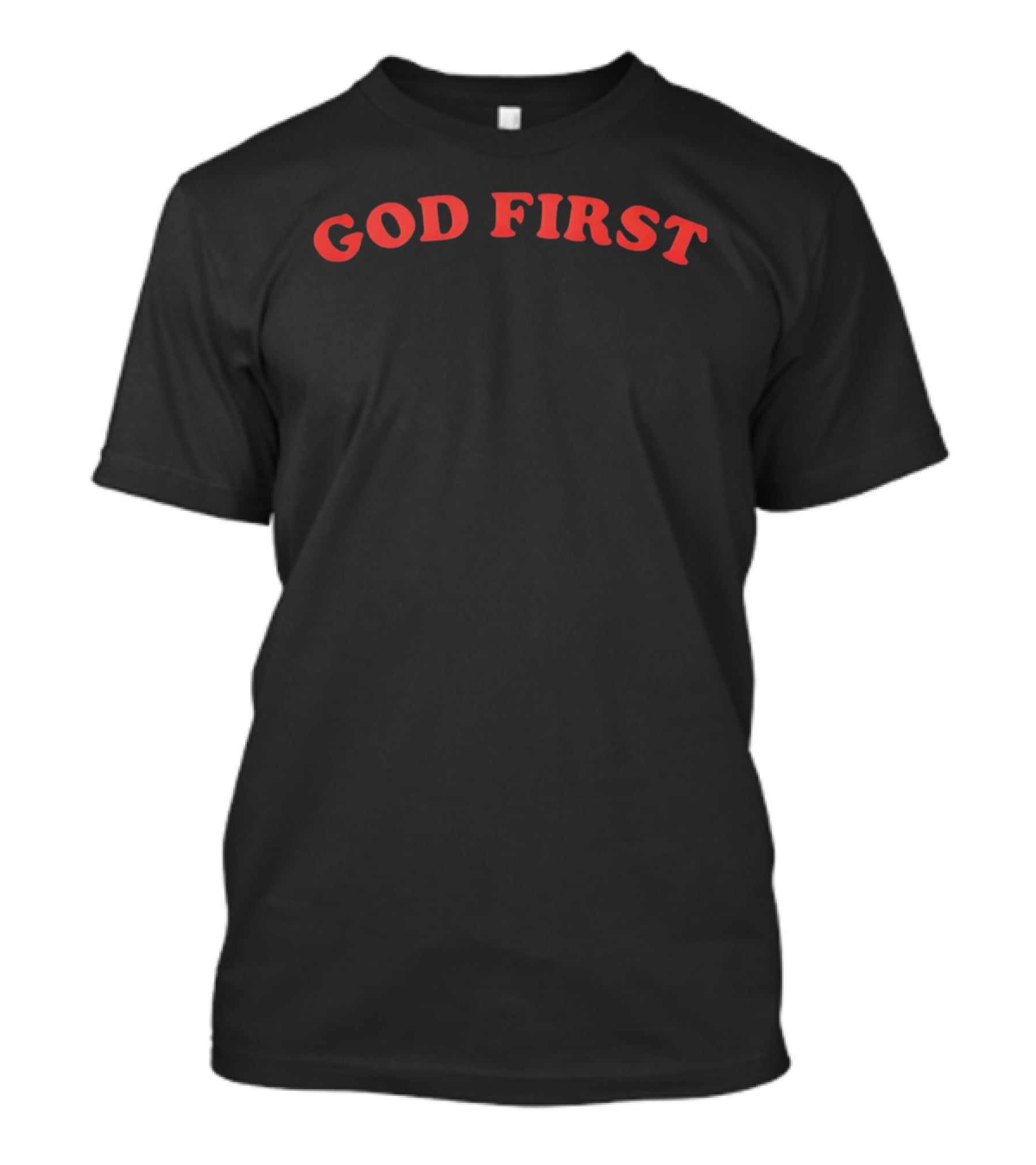 God First Bold Red T-Shirt