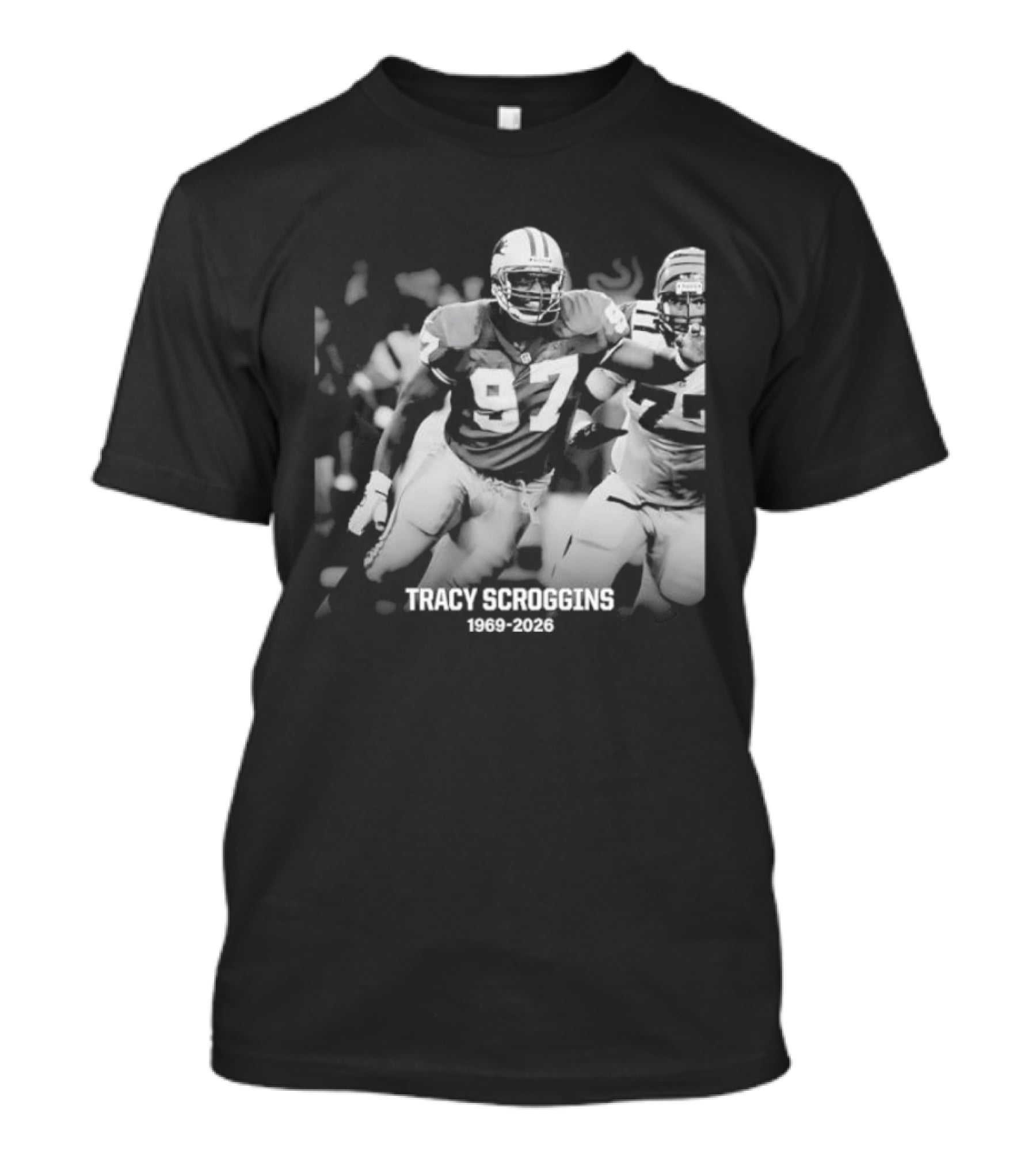 Tracy Scroggins Detroit Lions 1969 2026 Stories T-Shirt