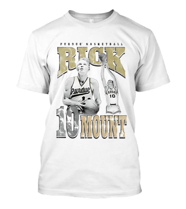 Purdue Basketball Rick Mount 10 T-Shirt
