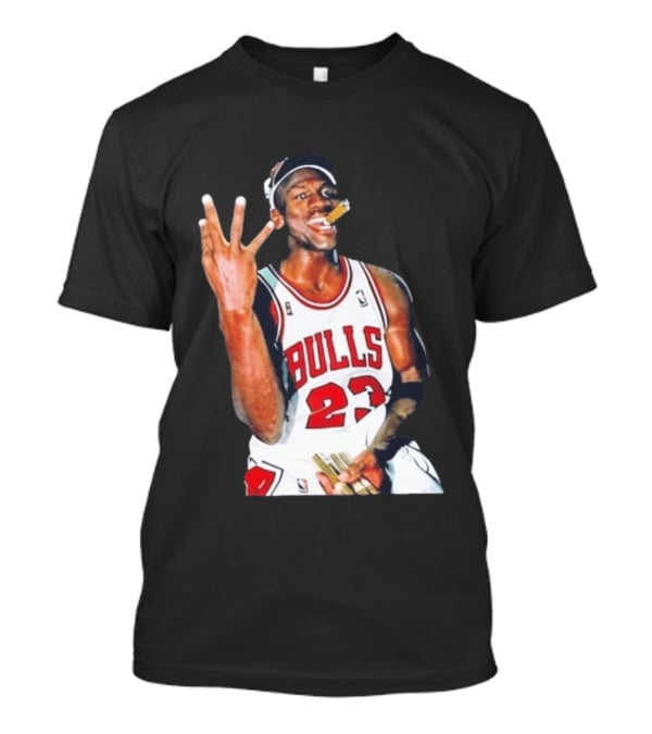 Giannis Antetokounmpo Mj Cigar Chicago Bulls 23 Basketball Legend T-Shirt
