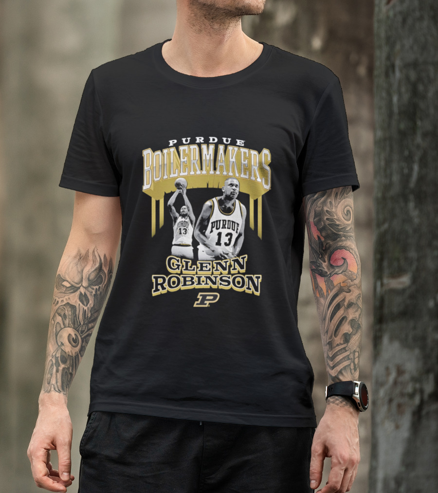 Glenn Robinson Purdue Boilermakers Basketball Legend T-Shirt