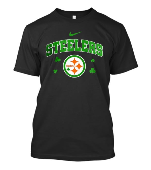 Pittsburgh Steelers Irish Woman Witch Soul Shamrock Fan T-Shirt