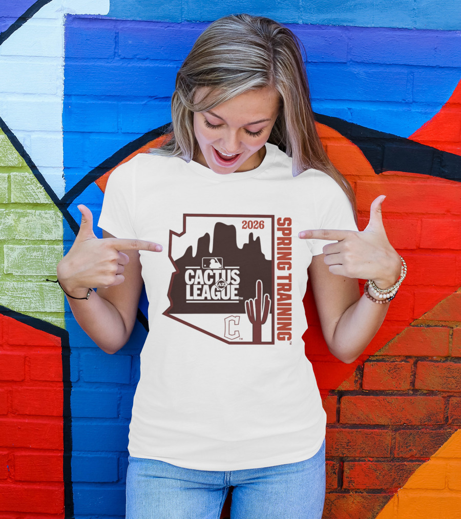 Cleveland Guardians 2026 Cactus League Arizona Spring Training T-Shirt