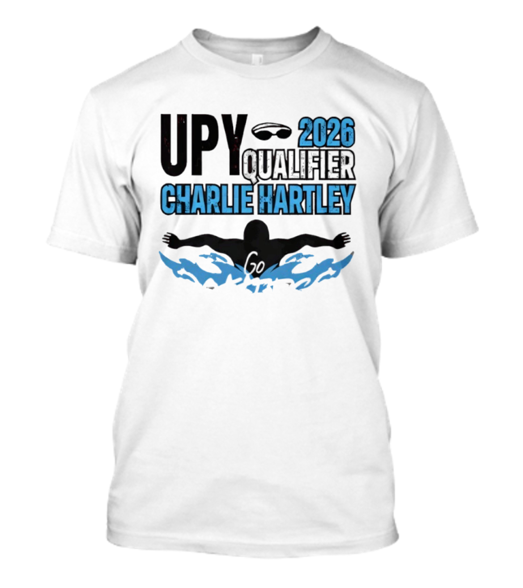 UPY 2026 Qualifier Charlie Hartley Swimming Otter Racer T-Shirt